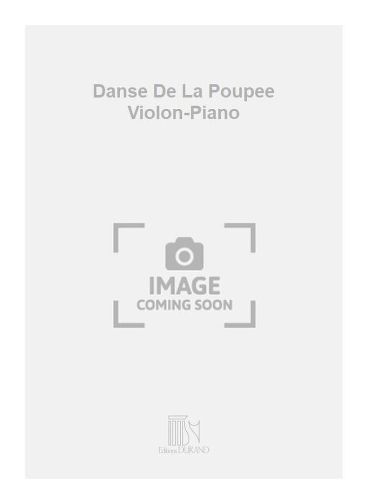 Danse De La Poupee Violon-Piano